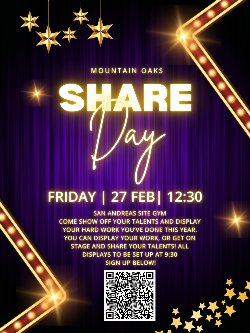 Share Day flyer